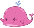 Cute whale Royalty Free Stock Photo