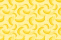 Banana seamless pattern background by Pitripiter Royalty Free Stock Photo