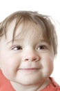 Cute young boy smiling Royalty Free Stock Photo