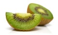 Cuted kiwi on white 2