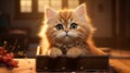 The cuteness of cats that will make them rule the world, Generative Ai