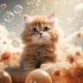 The cuteness of cats that will make them rule the world, Generative Ai
