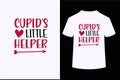 Cuter little helper vector t-shirt design.