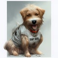 The Cutest Canine - Puppy in a T-Shirt