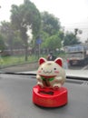 A Cutey Tiney toys on cars