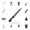 cuticle removal tool icon. Detailed set of Beauty salon icons. Premium quality graphic design icon. One of the collection icons fo
