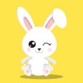 CUTIE BUNNY YELLOW 02