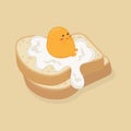 Cutie Yolk on Bread