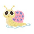 Cuties Snail Cartoon