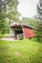 The Cutler-Donahoe Covered Bridge, Winterset, Madison County, Iowa Royalty Free Stock Photo