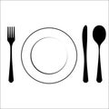 Cutlery black