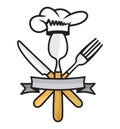Cutlery - knife, fork and spoon restauranticon