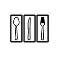 cutlery picture decorative icon