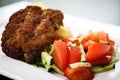 Cutlet with vegetables