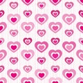 Cutout Heart Seamless Tile