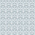 Cutout paper lace texture, seamless pattern Royalty Free Stock Photo