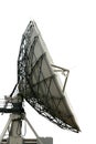 Cutout satelite dish Royalty Free Stock Photo