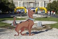 Cutout Scooby-Doo Royalty Free Stock Photo