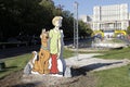 Cutout Scooby-Doo Royalty Free Stock Photo
