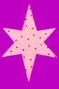 Cutout star shape