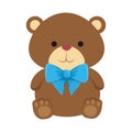 cutte little bear teddy with bowtie