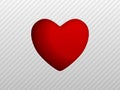 Cutted heart background