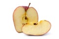 Cutted Red Apple