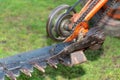 Cutter bar hedge trimmer Royalty Free Stock Photo