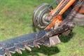 Cutter bat hedge trimmer Royalty Free Stock Photo
