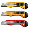 Cutter knife set