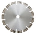 Cutter segmented wheel for stone