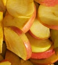 Cutting Apple for breakfast Royalty Free Stock Photo