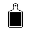 Cutting board icon vector design template basic RGB