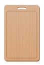 Cutting Board Wood Grip Upright Blank Simple Cooking Utensil