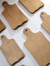 Cutting boards. Kitchen cutting boards for products. Wooden cutting boards