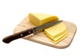 Cutting the Cheese Royalty Free Stock Photo