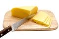 Cutting the Cheese Royalty Free Stock Photo