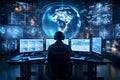 Cutting-edge control center. aI algorithms analyze and safeguard valuable against complex cyber threats.