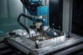 cutting-edge robotic equipment, performing precise and delicate operations