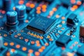 Cutting-Edge Technology. Computing and Programming theme concept Royalty Free Stock Photo