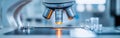 Cutting-Edge Technology Innovation: Closeup of Sleek Modern Device with Blurred Background of Blueprints and Formulas, I