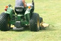 Commercial riding lawn mower Royalty Free Stock Photo