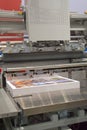 Cutting machine in a print s