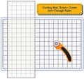 Cutting Mat, Rotary Blade Cutter, See Through Ruler