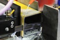Cutting metal mechanical saw