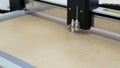 Cutting plotter in action