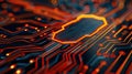Cuttingedge imagery AI Automation for businesses, boosting efficiency productivity