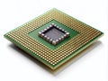 CuttingEdge 22nm CPU Chip A Detailed Look at Advanced Semiconductor Technology for Modern Computing Royalty Free Stock Photo