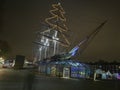 Cutty sark at Christmas Royalty Free Stock Photo