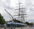 Cutty Sark historic Clipper Ship in Greenwich, London, England